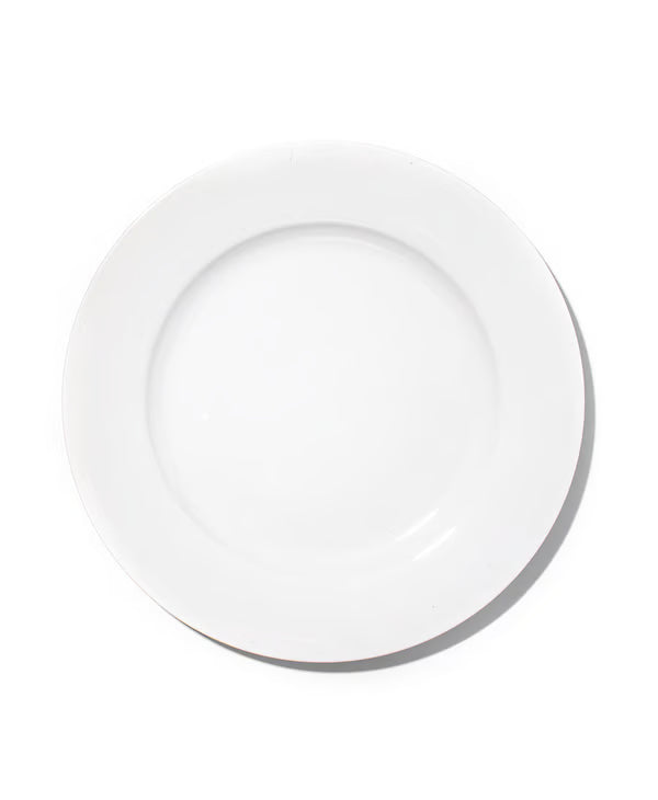 JAN White Porcelain Charger 30.5cm (Set of 4)