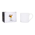 JAN White Porcelain Coffee Mug in a Gift Box