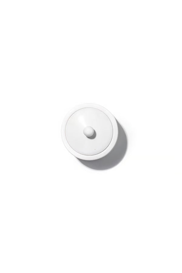 JAN Classic White Porcelain Sugar Pot