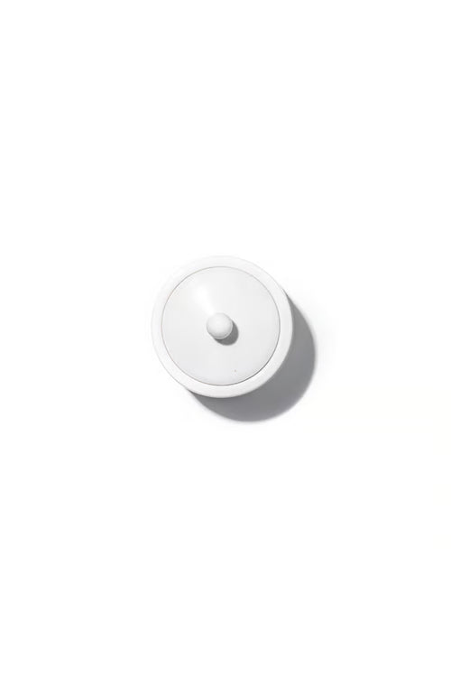 JAN Classic White Porcelain Sugar Pot
