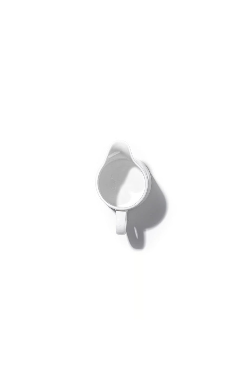 JAN Classic White Porcelain Creamer