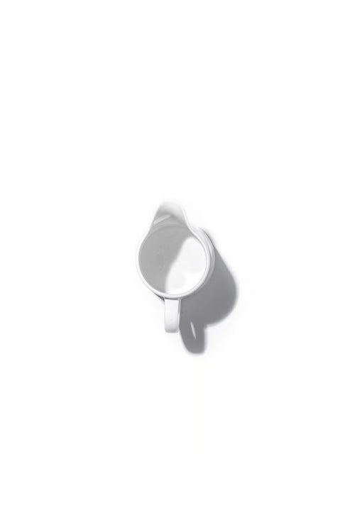 JAN Classic White Porcelain Creamer