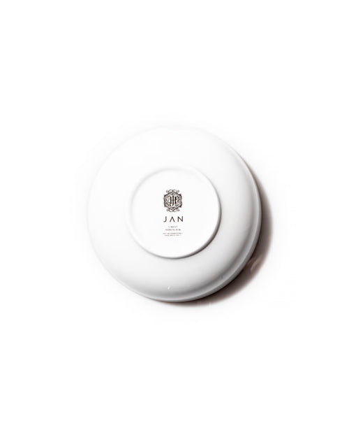 JAN Classic White Porcelain Salad Bowl
