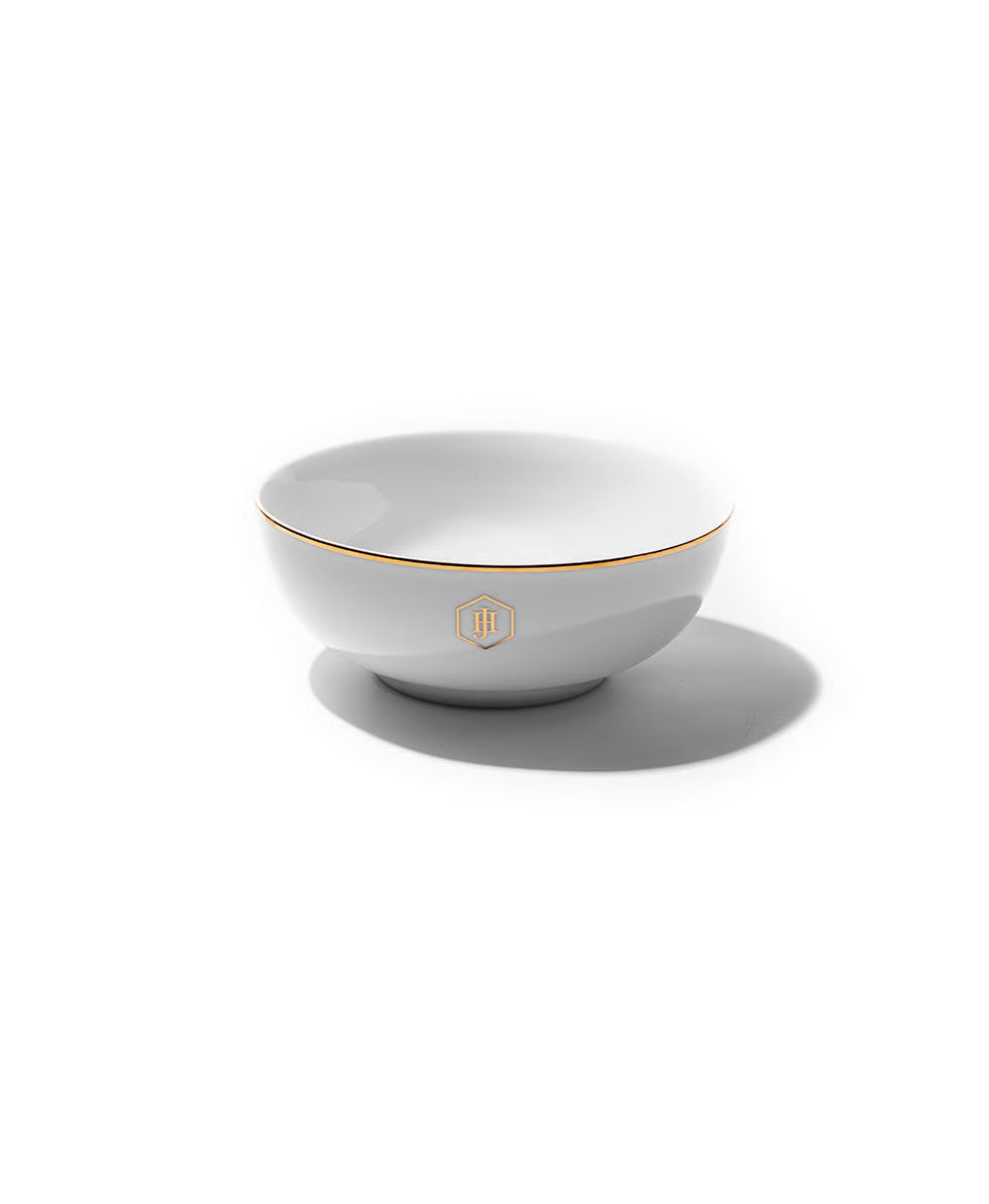 JAN Gold Rimmed Cereal Bowl 16cm (Set of 4)