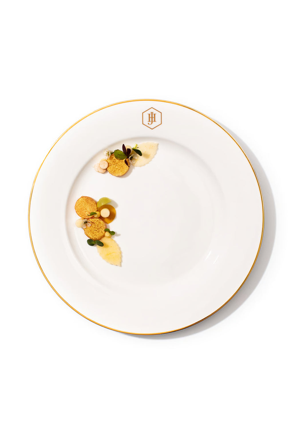 JAN Gold Rimmed Charger Plate 30.5cm (Set of 4)